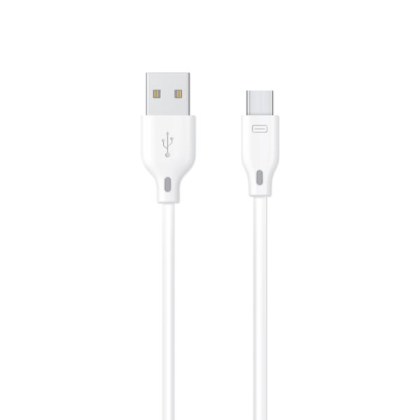 USB Type-C Fast Charge Cable - 2.1A 1.0M (HCC601)) - Image 3