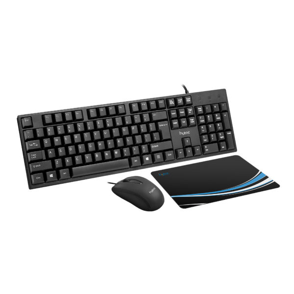 3 in 1 Keyboard, Mouse and Mouse Pad Combo Set (Ofiz-Combo3) - (HGK263)