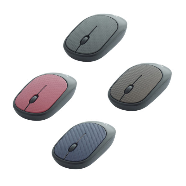 2.4Ghz Wireless Leather Silent Mouse - Leather Xilent - (HGS855L)