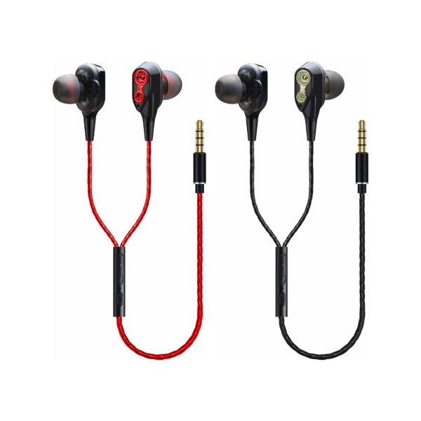 Dual Dynamic Drivers In-Ear Earphones (HME820)