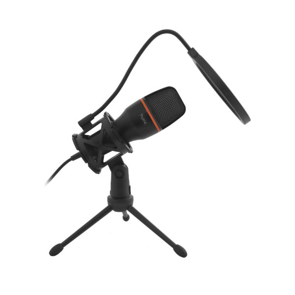 Hytac HMM620 RGB USB Condenser Microphone with Popping Filter and Anti-Shock Tripod (HMM620) - Image 2